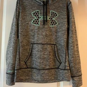 Under Armor Grey Hoodie, Adult Size Small